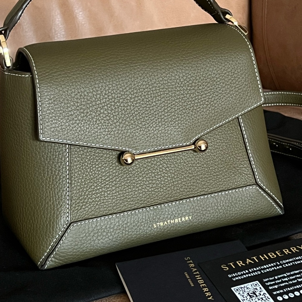 Strathberry Mosaic Khaki